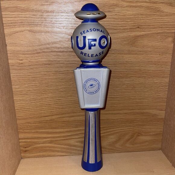 UFO Seasonal Release Brewing 12" Beer Tap Handle Rare! - Picture 1 of 16